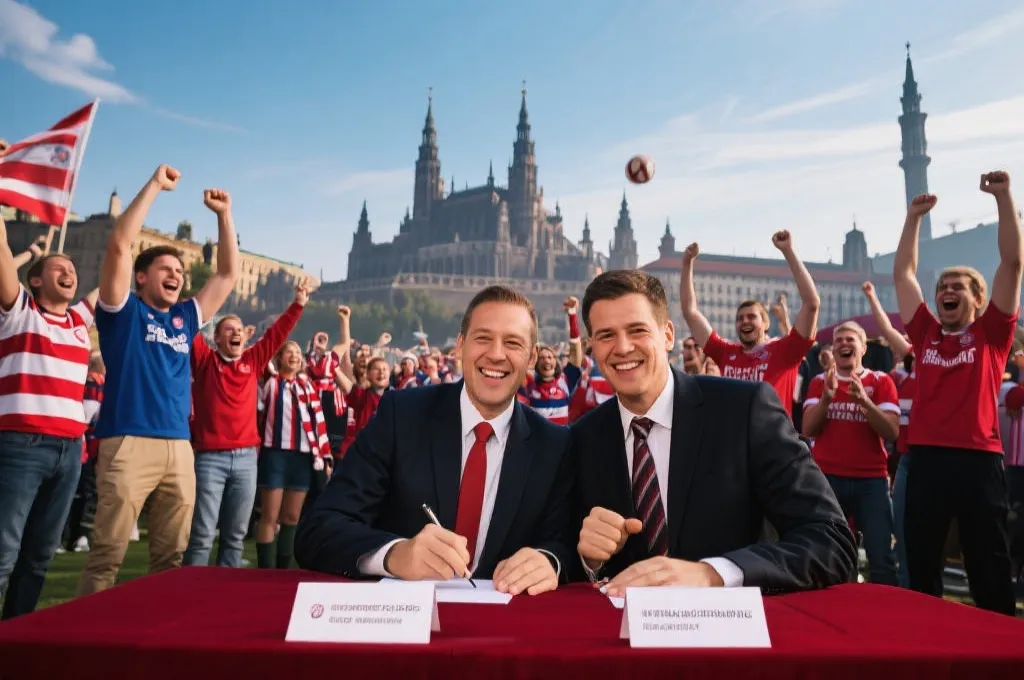 欧洲体育商业合作与球迷狂欢场景